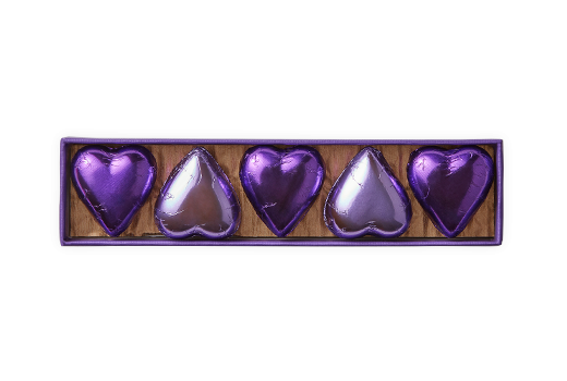 10pc-solid-foiled-hearts-violet-FY20